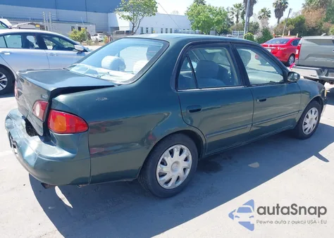 2001 Toyota Corolla Le из США, поврежденный, VIN 1NXBR12E71Z488933